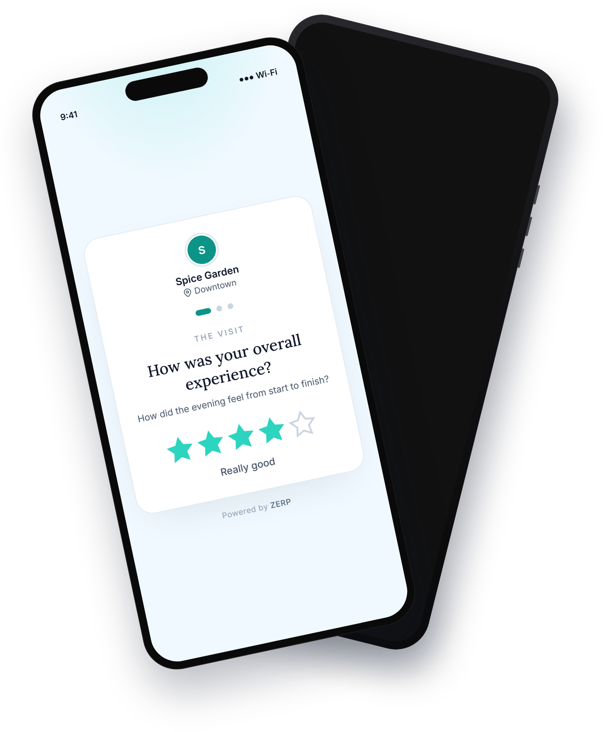 Zerp on mobile
